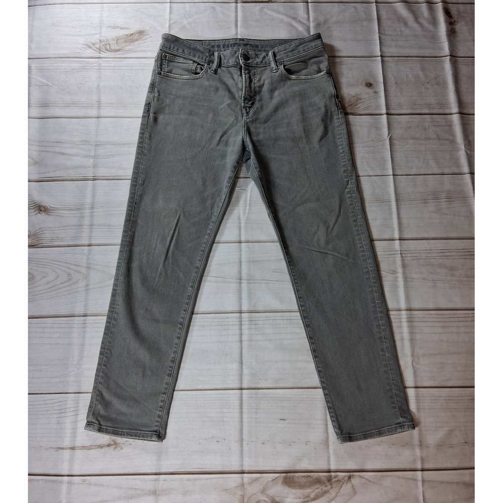 American Eagle Next Level Flex Jeans Mens Sz 32x32 Gray Slim Stretch Denim Pants